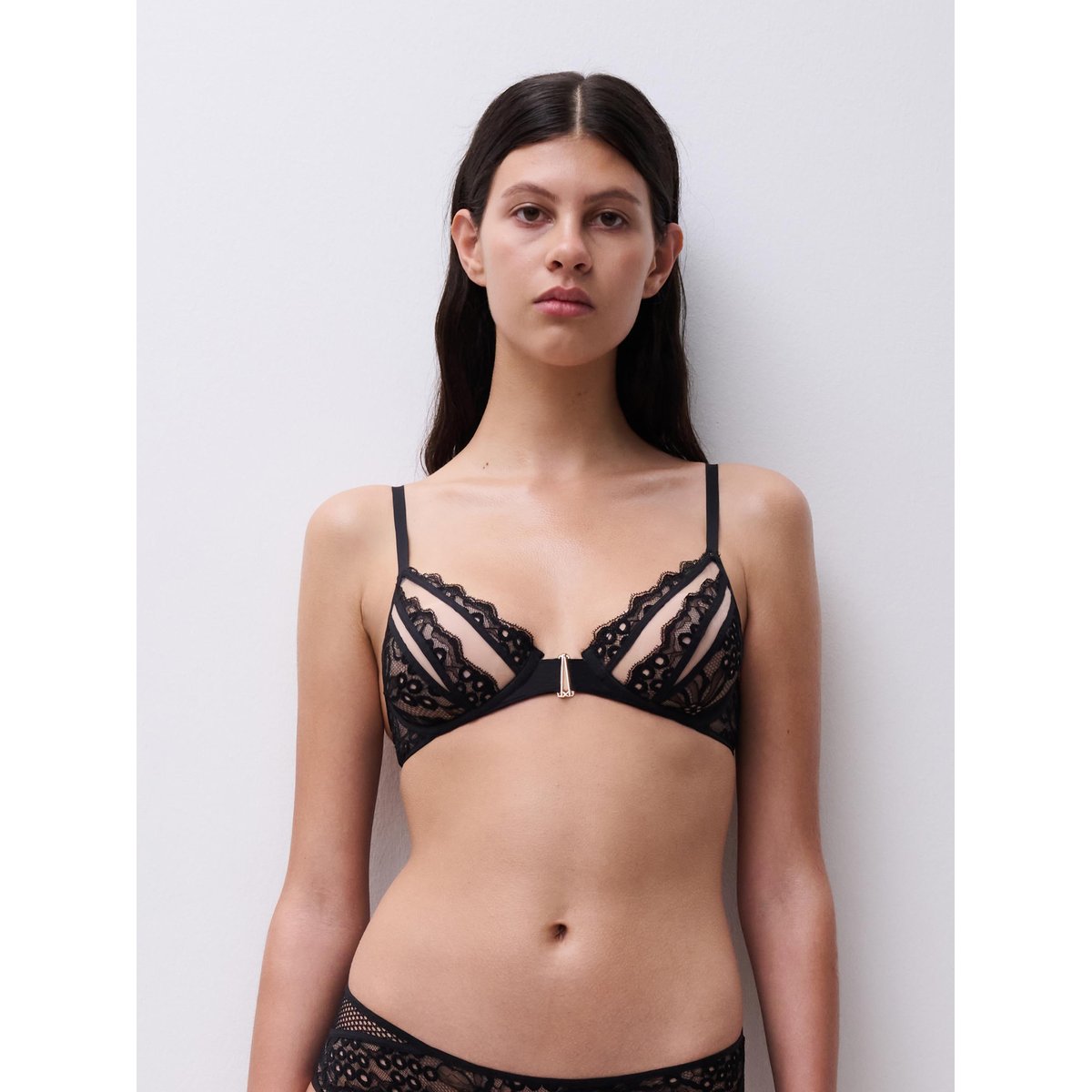 Soutien-gorge armature ROXANE noir, CHANTELLE X