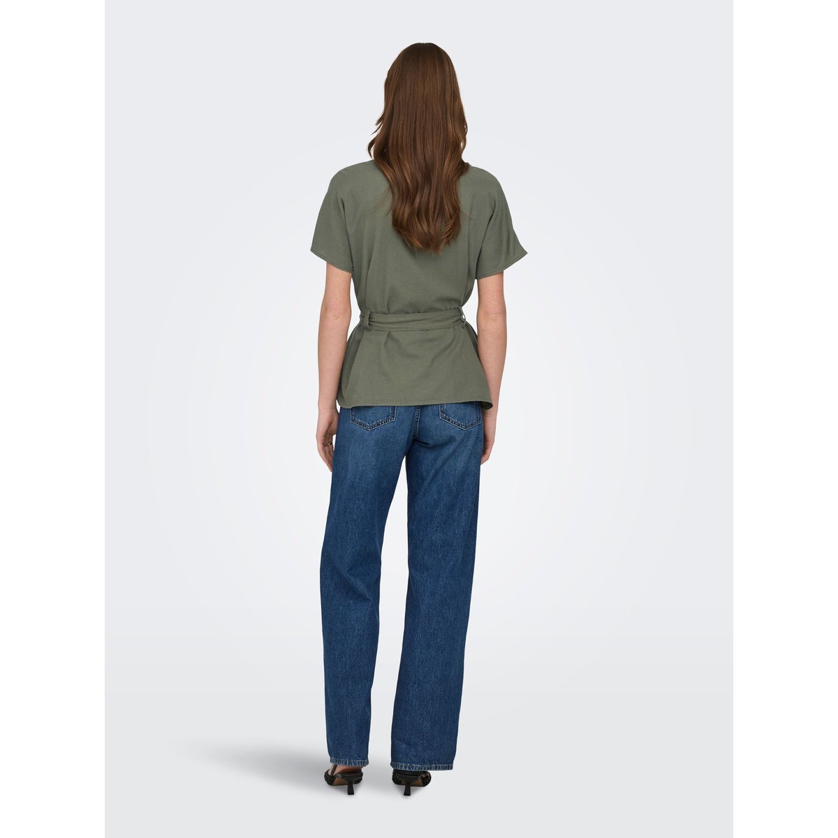 Chemise grise - smokey olive, ONLY