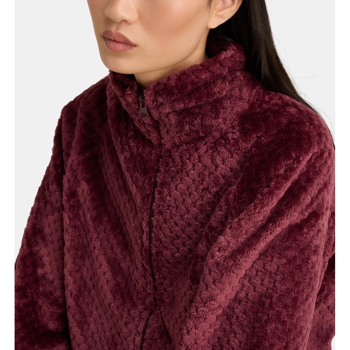 Veste en velours danil ve bordeaux, GALERIES LAFAYETTE