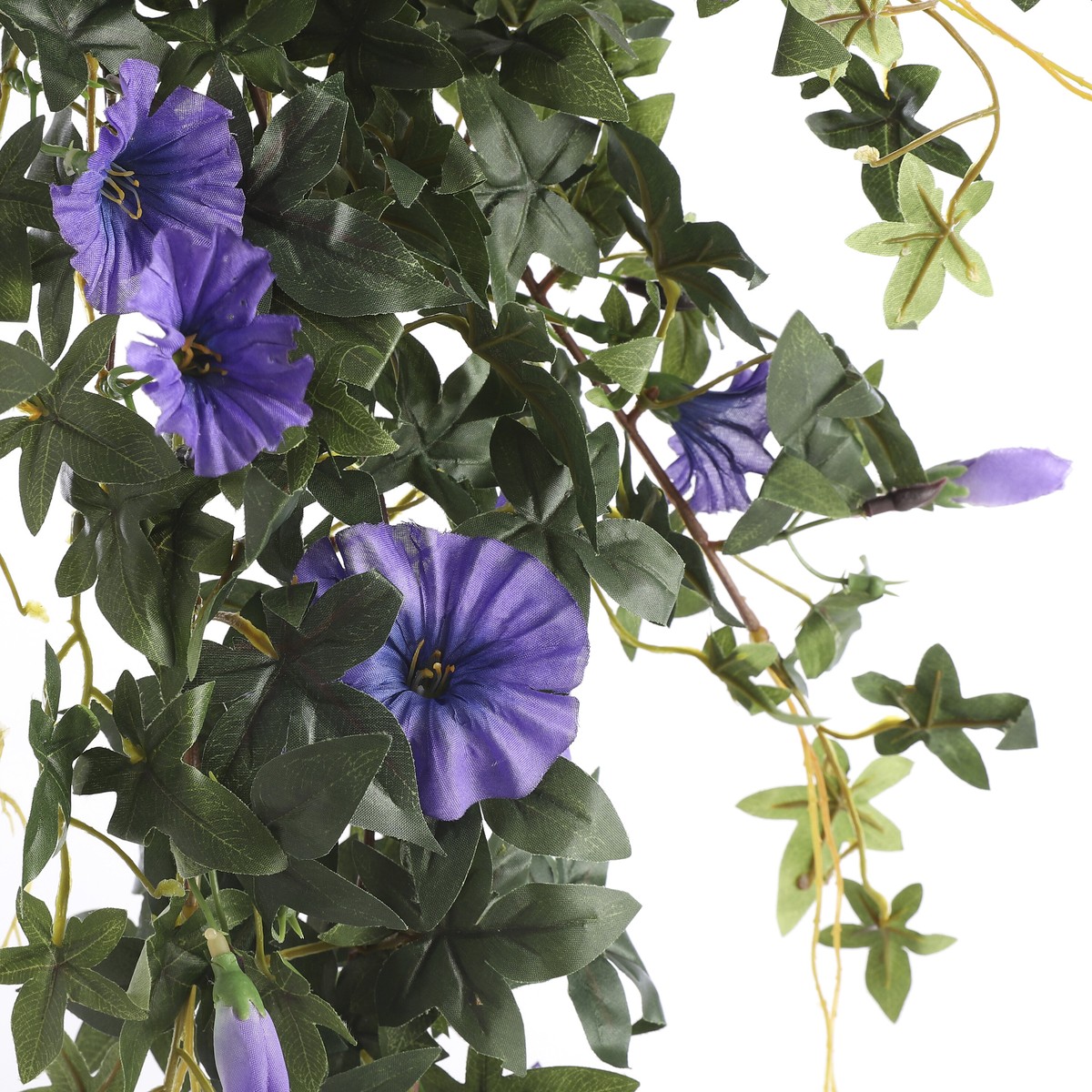 Plante artificielle suspendue PETUNIA HANGING violet foncé, MICA DECORATIONS