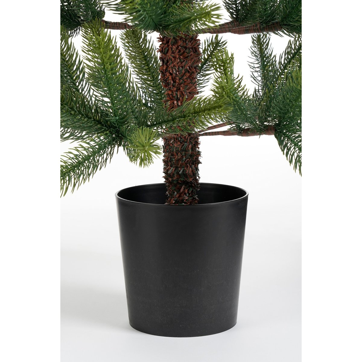 Sapin de Noël artificiel H120 cm NAGOYA vert, BLACK BOX TREES