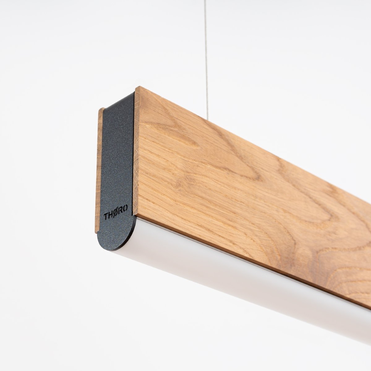 Suspension Bois Chêne LED 1 Lykke chêne, EDEN