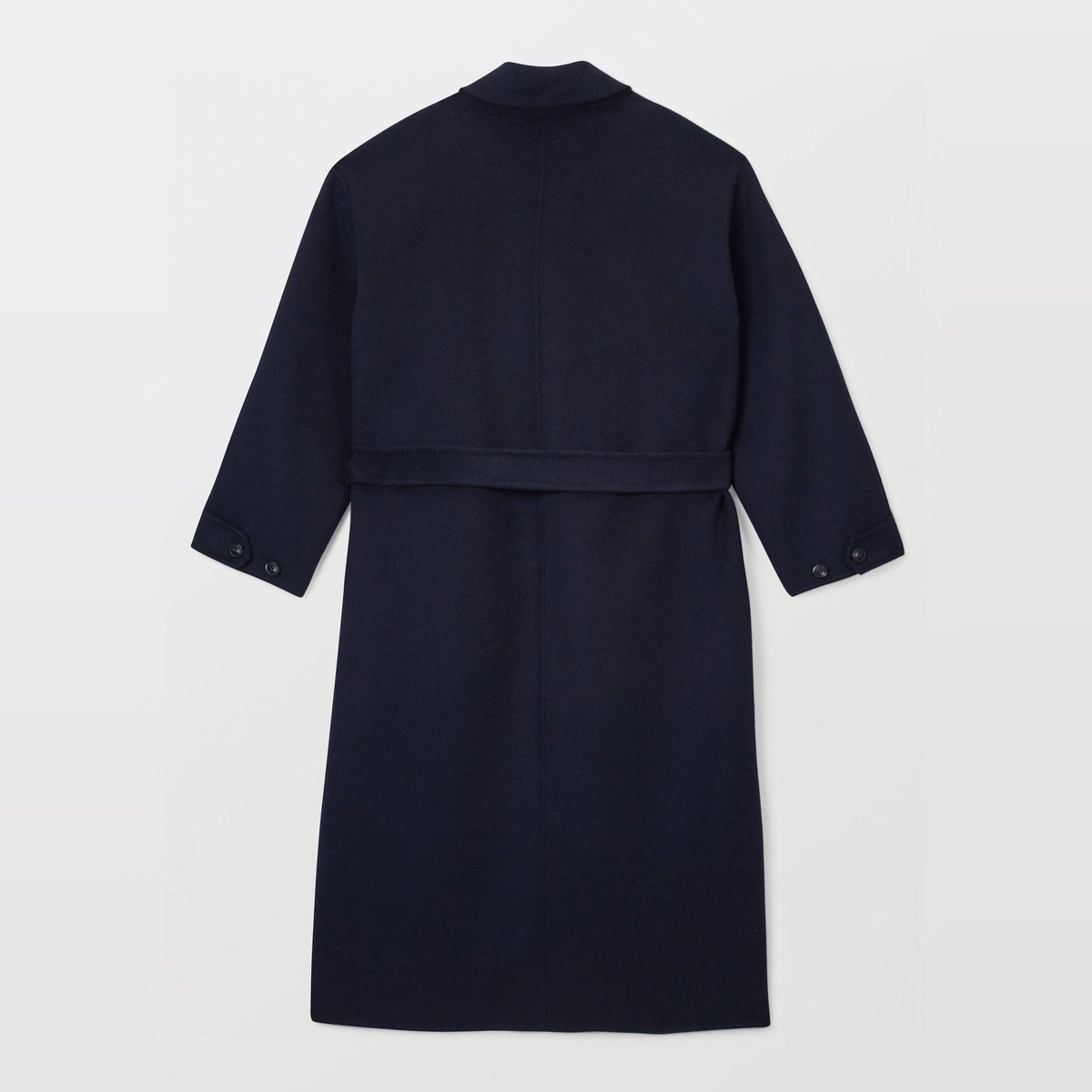 Manteau double face ceinturé contenant de la laine cachalot, MONOPRIX