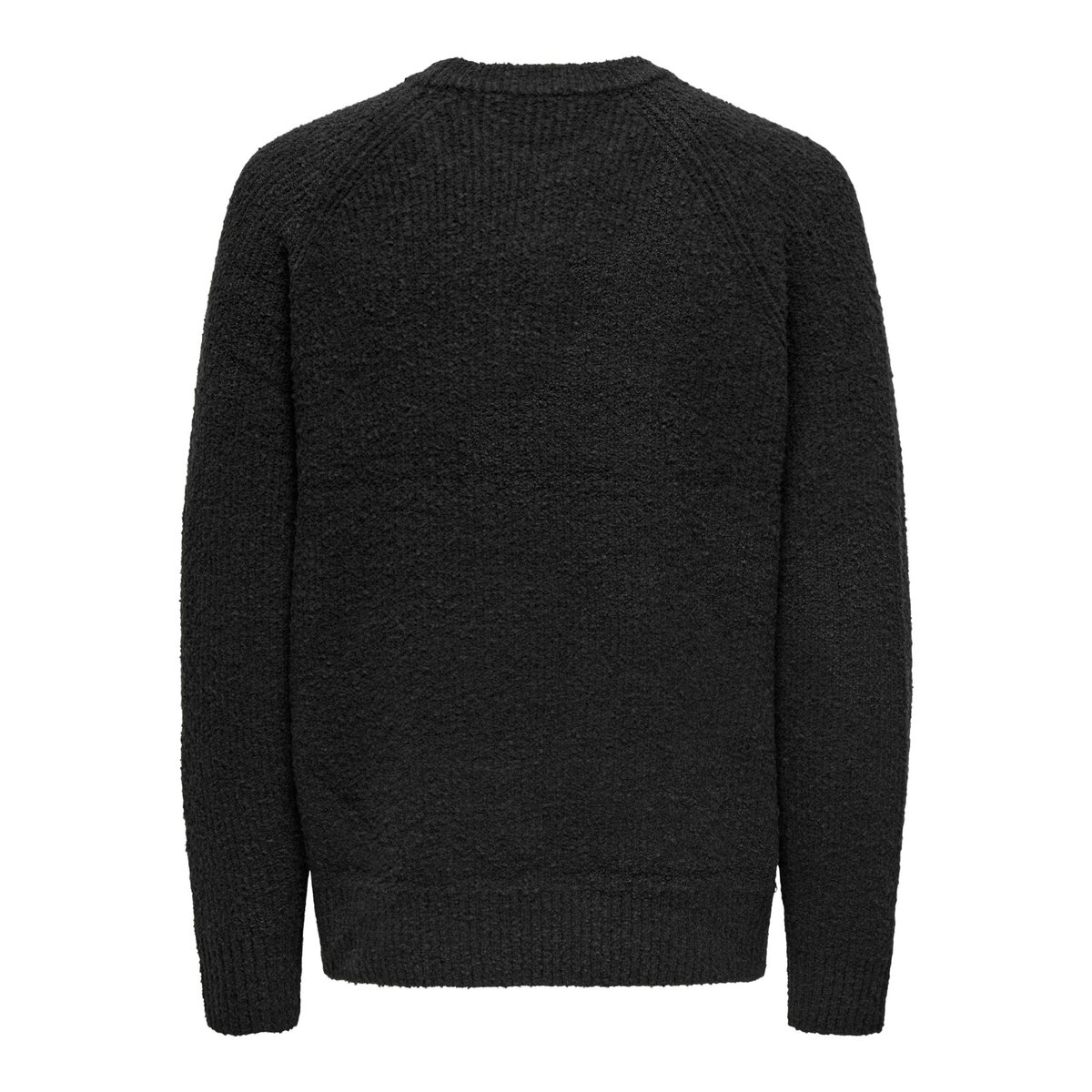 Pull En Maille noire - black, ONLY & SONS
