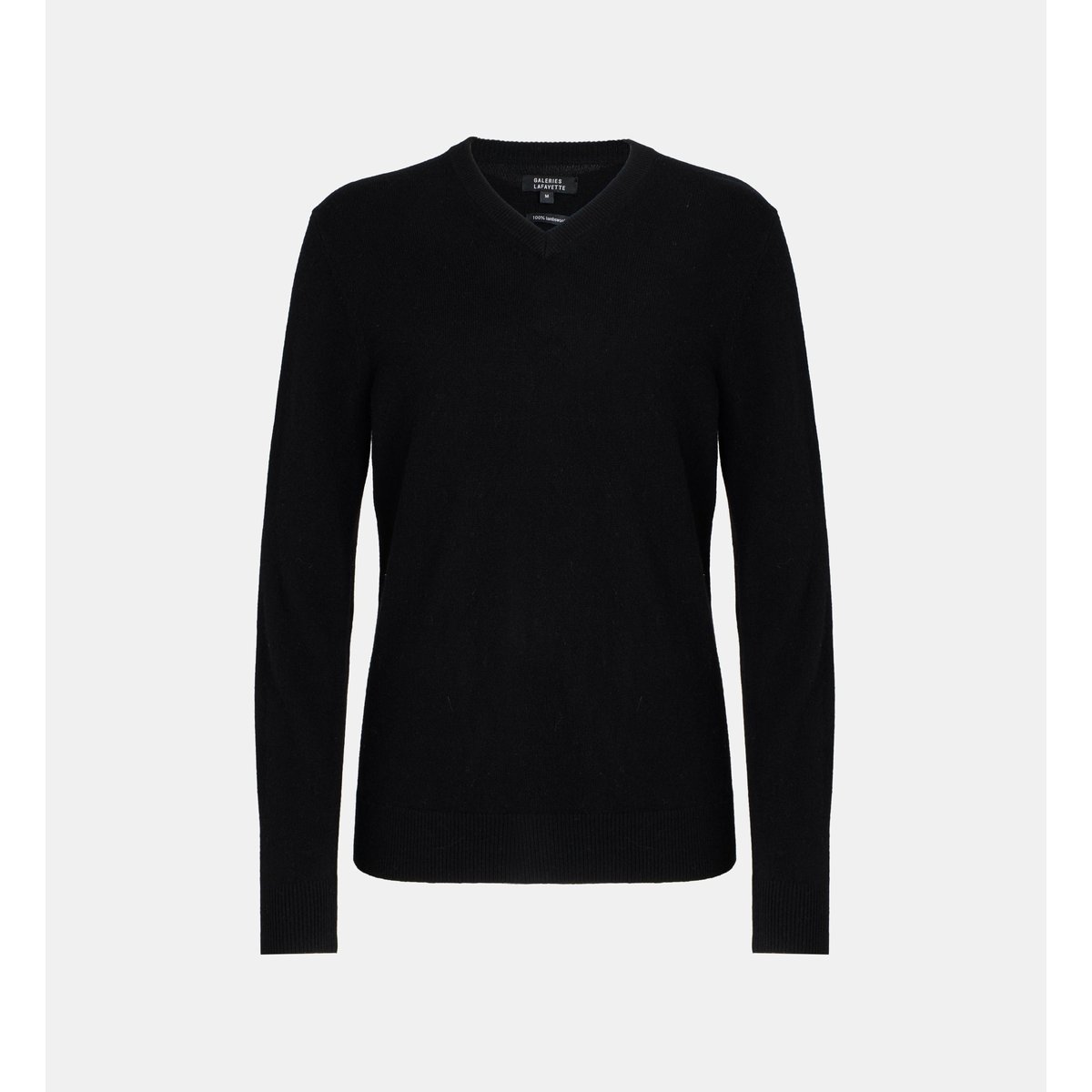 Pull lambev en laine noir, GALERIES LAFAYETTE