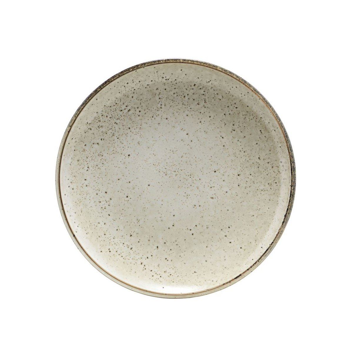 Assiette Lake Diam 27 cm gris, HOUSE DOCTOR