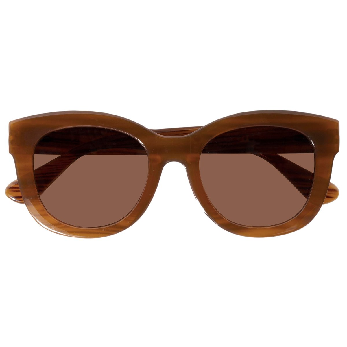 Lunettes de soleil branches flexibles, verres polarisants brun caramel, ISOTONER