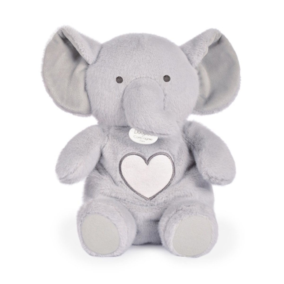 Peluche respirante RESPI'REVES eléphant gris, DOUDOU ET COMPAGNIE