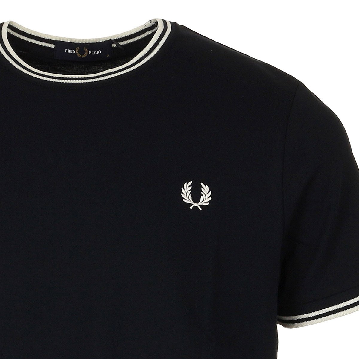 TWIN TIPPED T-SHIRT navy, FRED PERRY