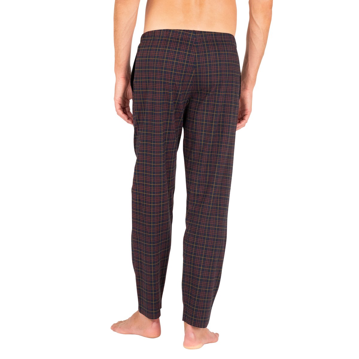Pyjama long col ouvert L'ECOSSAIS marine, EMINENCE