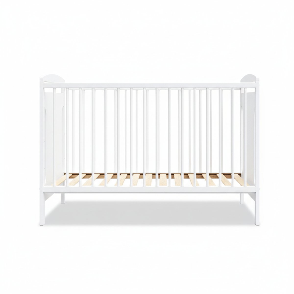 Lit bébé évolutif Margot - Design sobre - Grandit avec l'enfant blanc, MINEA