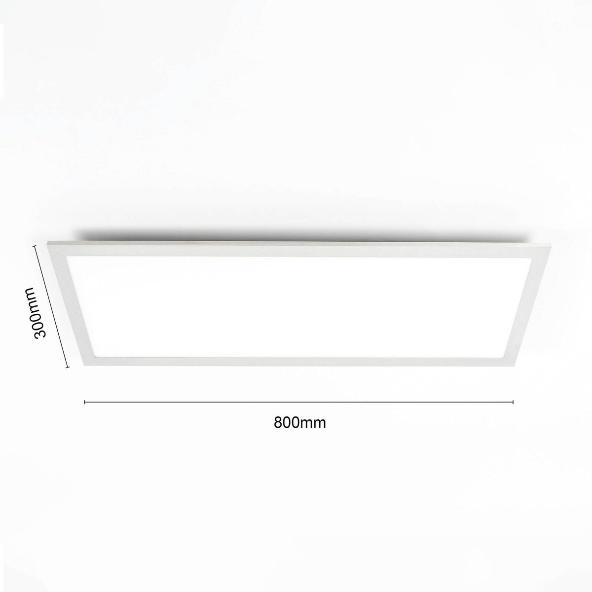 Plafonnier en aluminium moderneLED, Livel blanc, argent, LINDBY