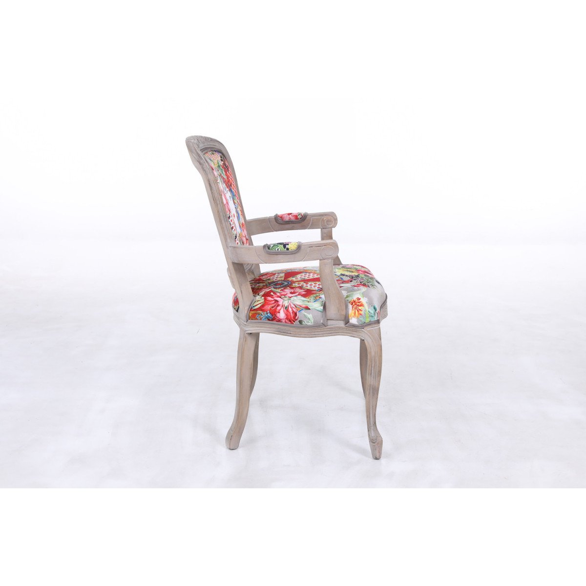 Fauteuil en velours élégant - ESPERANZA rouge, MATHI DESIGN