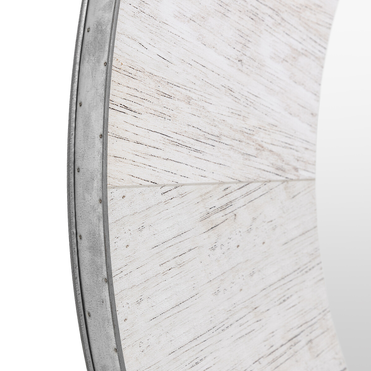 90cm Harmon Round Mirror in Grey grey, ÉDITÉ