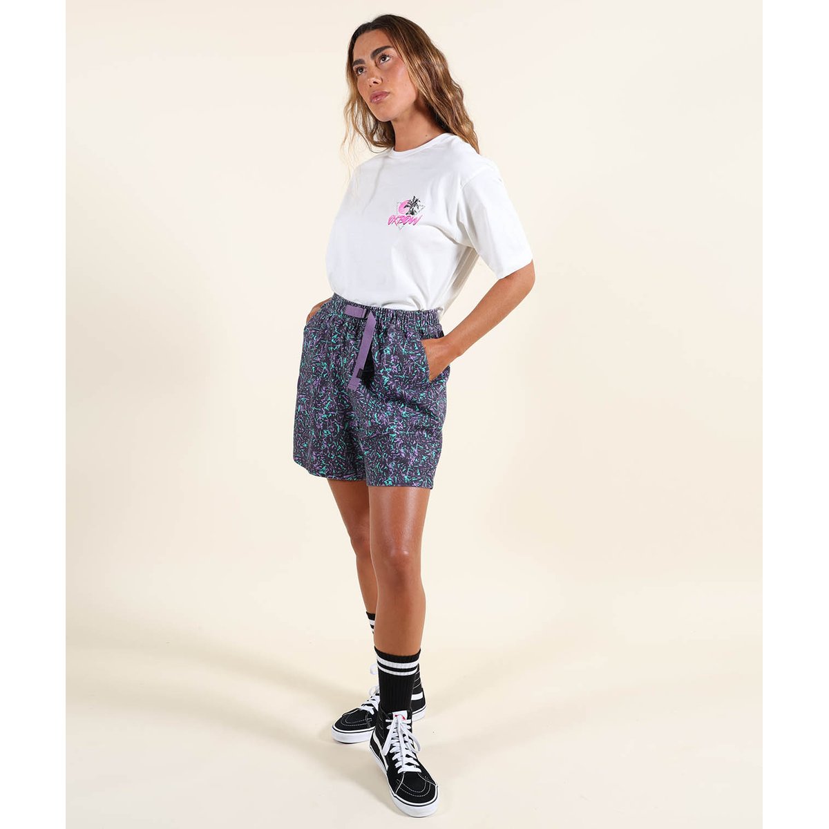 Tee-shirt manches courtes FEVER off white, OXBOW