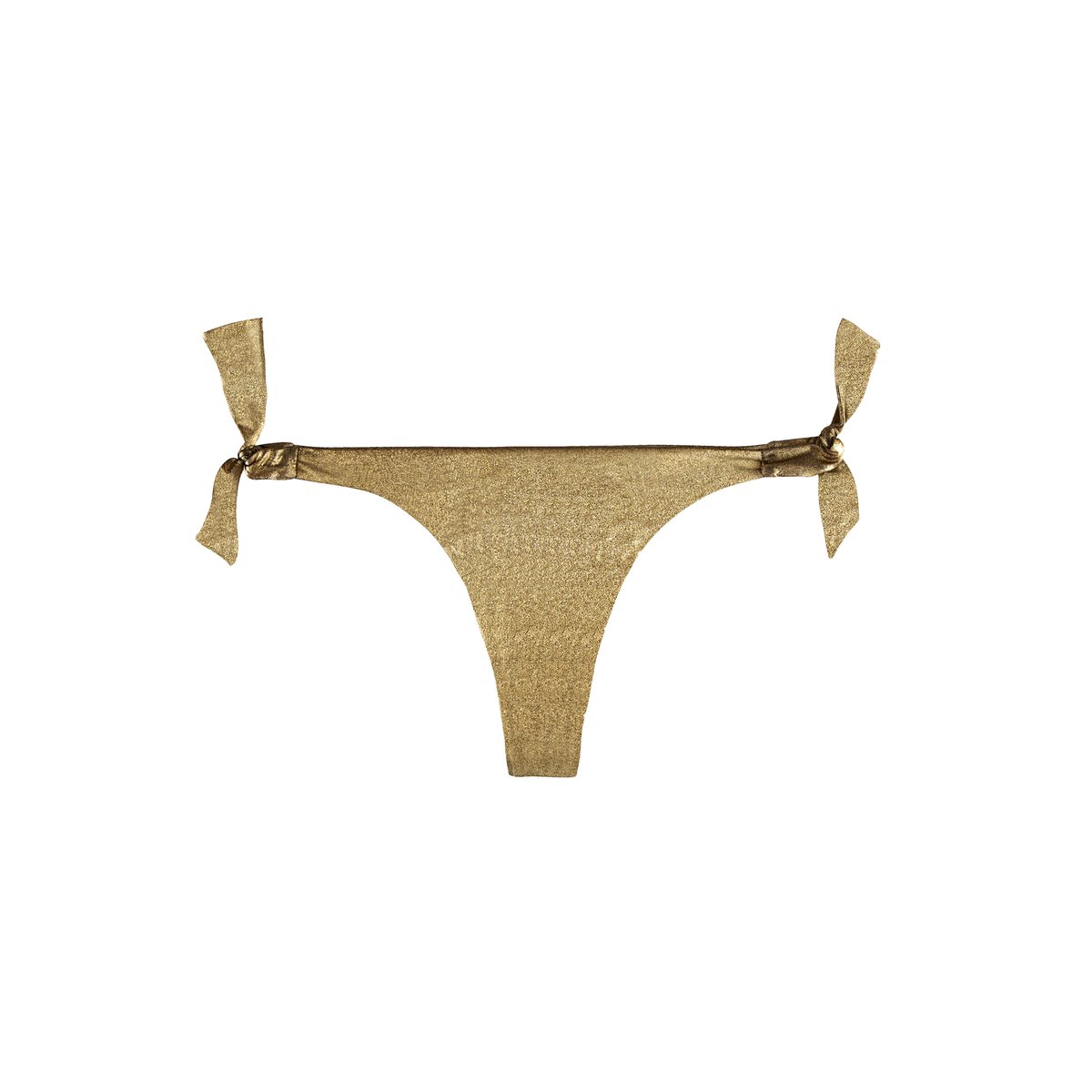 Bas de maillot de bain Tanga Sunlight Glow doré, AUBADE