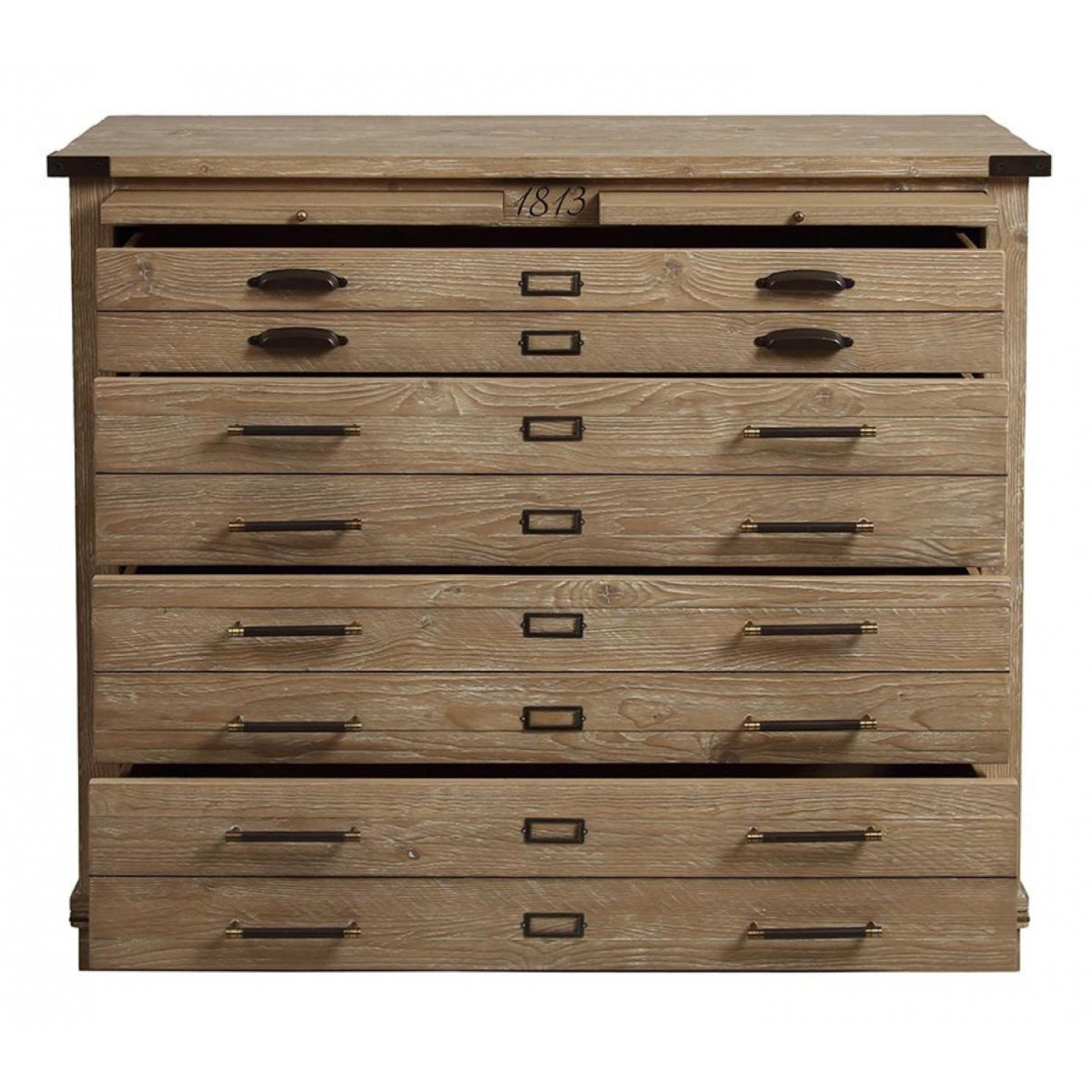 Commode 4 tiroirs - LIVINGSTONE beige, INTERIOR'S