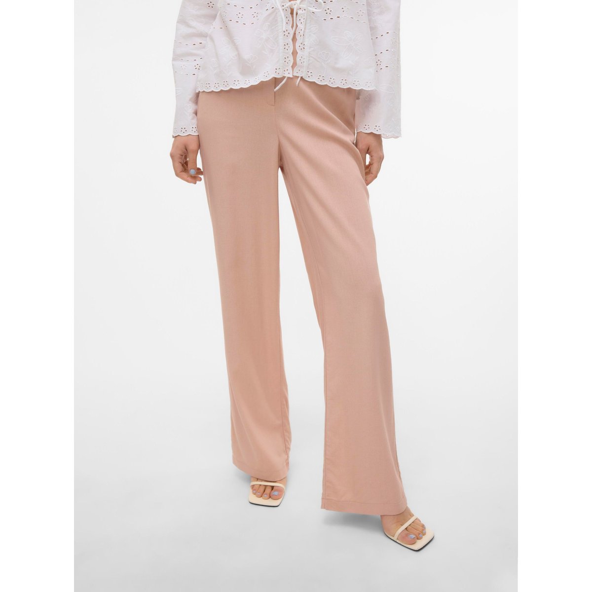 Pantalon De Tailleur misty rose, VERO MODA