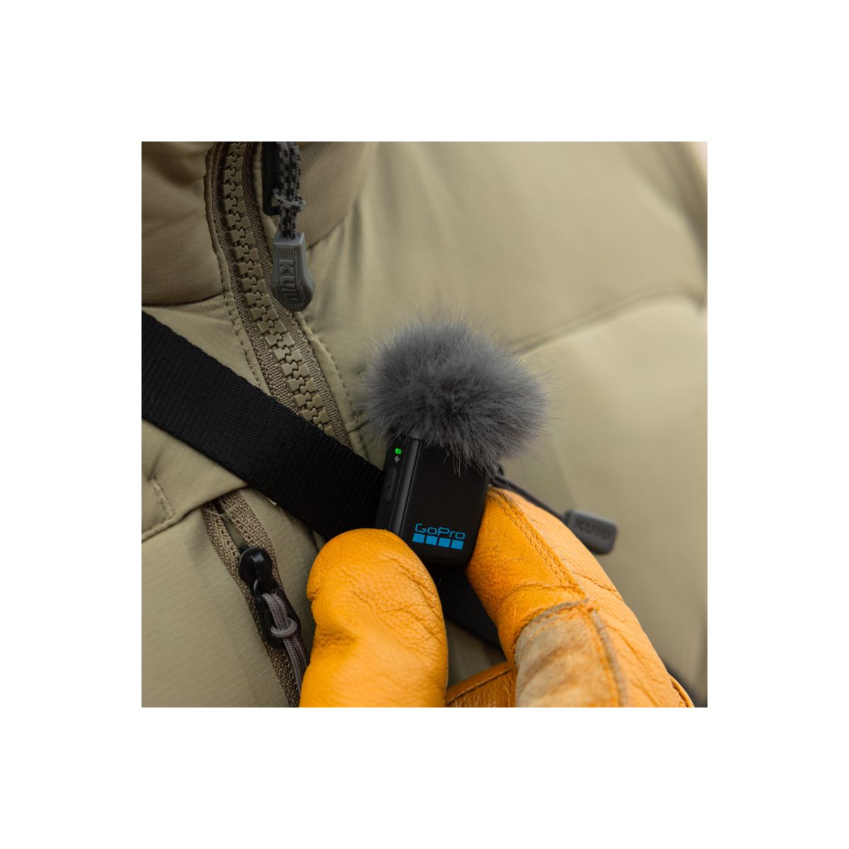 Micro cravate sans fil Wireless Mic Transmitter couleur unique, GOPRO