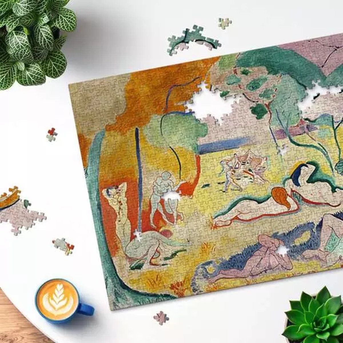 Puzzle La joie de vivre Henri Matisse 1000 pcs blanc, RAVENSBURGER