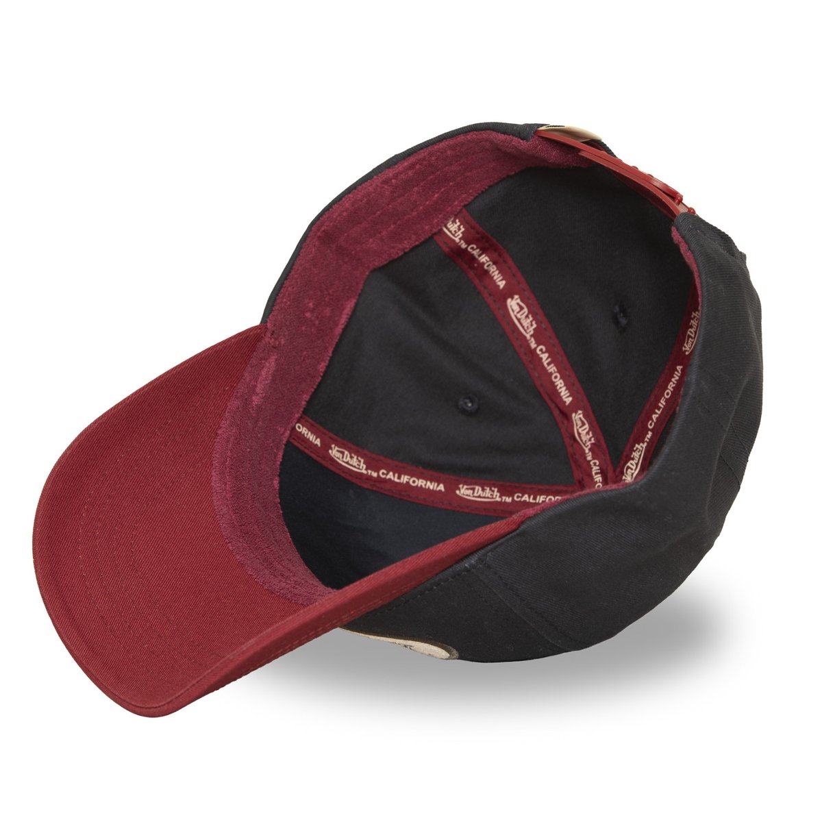 Casquette Baseball Terry bordeaux/bleu marine/beige/kaki, VON DUTCH