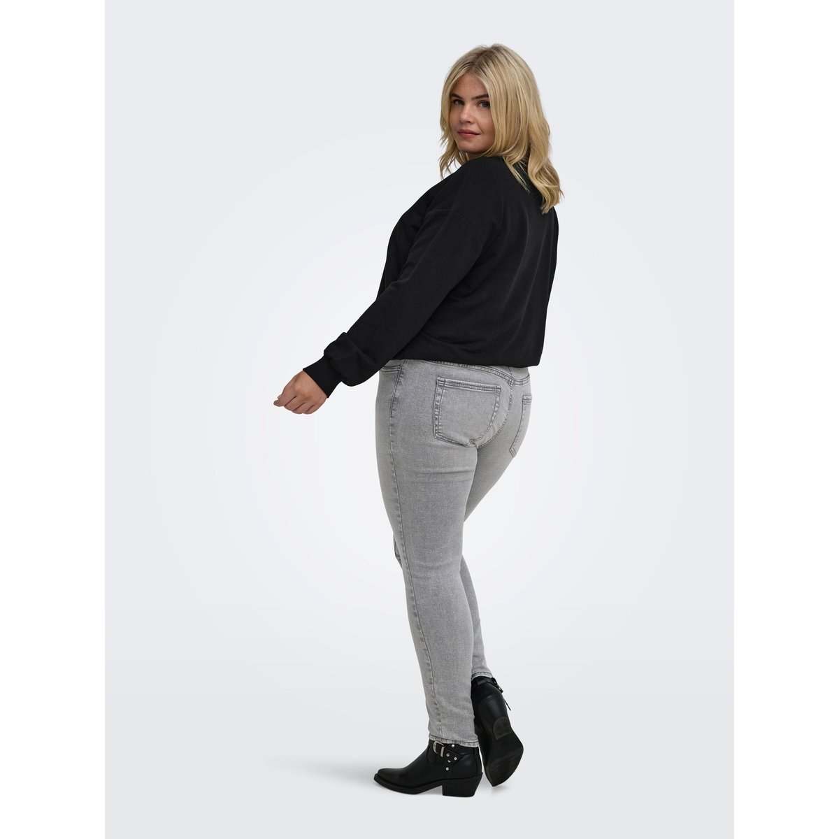 Sweat-Shirt black 1, ONLY CARMAKOMA