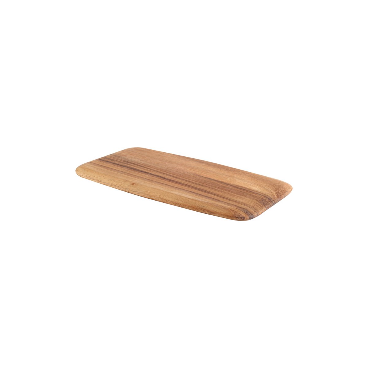 Planche à découper 27x15x1,5 cm en acacia marron, T ET G WOODWARE