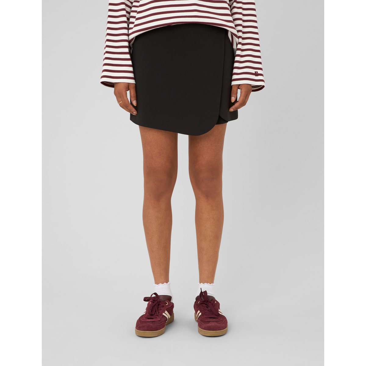 Jupe-short noir, BZB