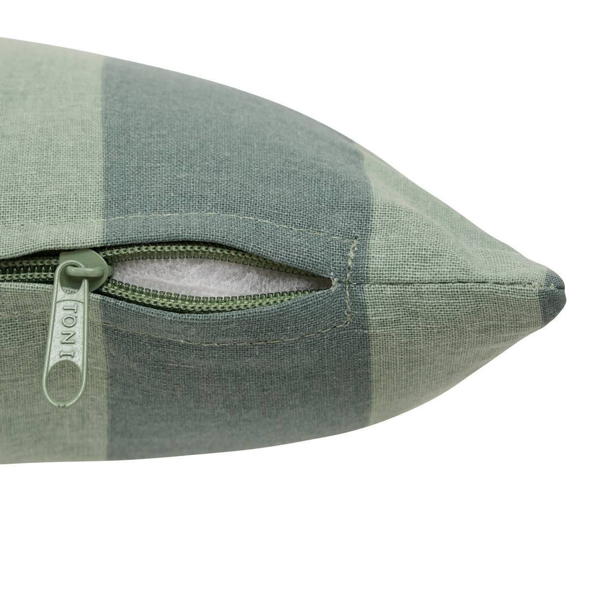 Coussin rectangulaire BICHETTE vert céladon, ATMOSPHERA