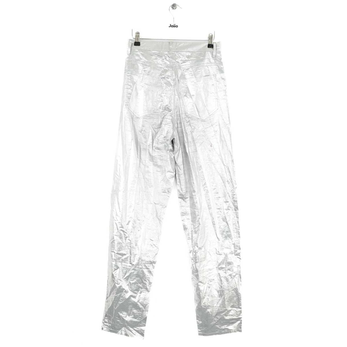 Pantalon droit - Très Bon État argent, ISABEL MARANT