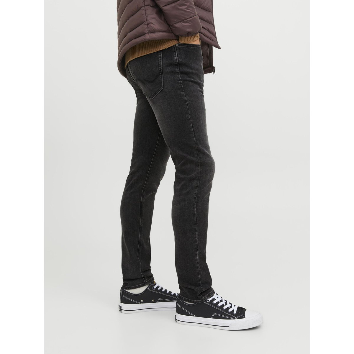 Jean Slim black denim, JACK & JONES