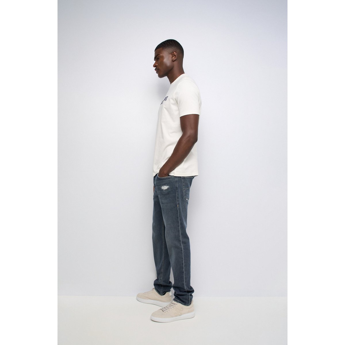 T-SHIRT AVEC BRANDING rose, SALSA JEANS