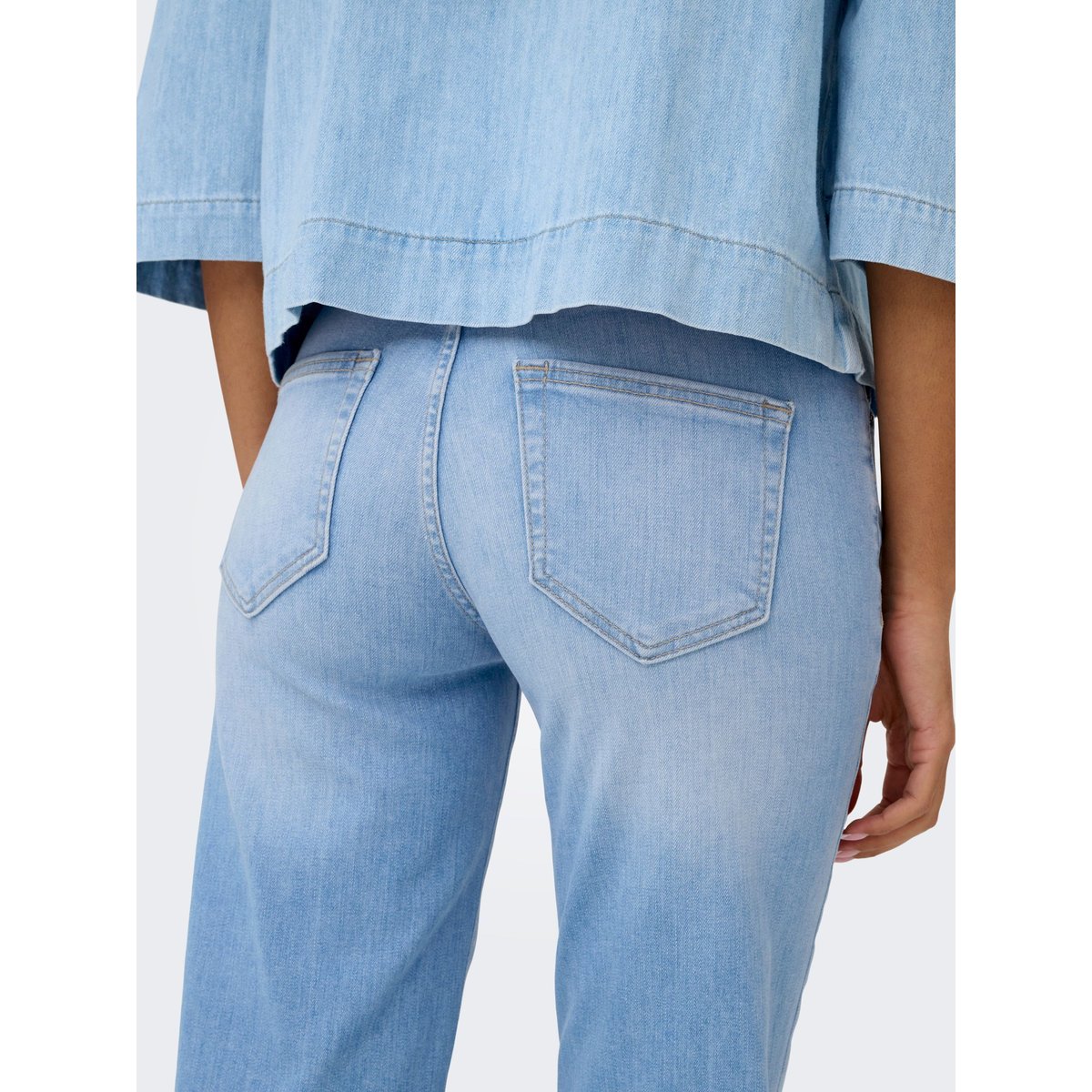 Jean Coupe Droite light blue denim, ONLY
