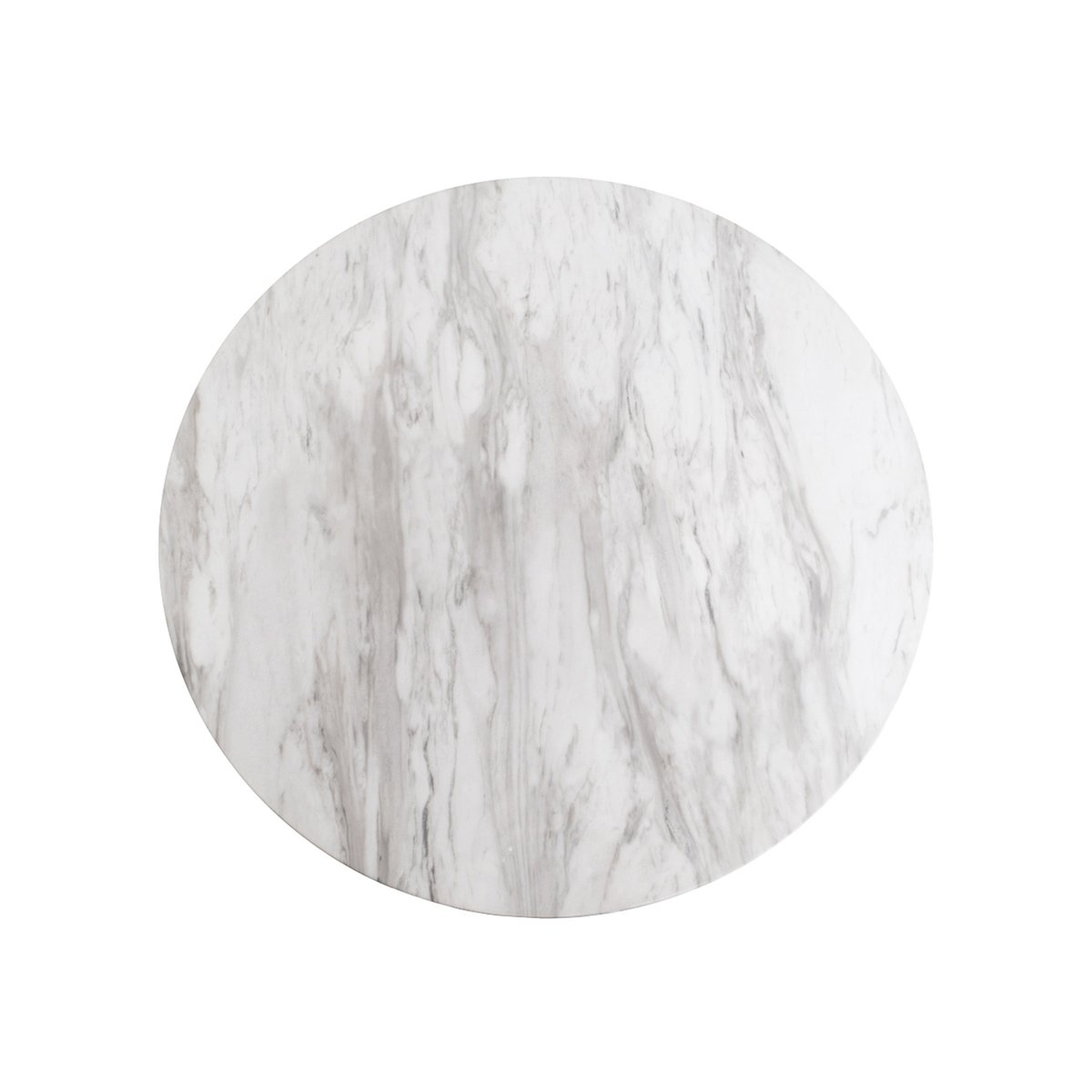 Table basse - VALVERDE blanc / noir, BEST MOBILIER