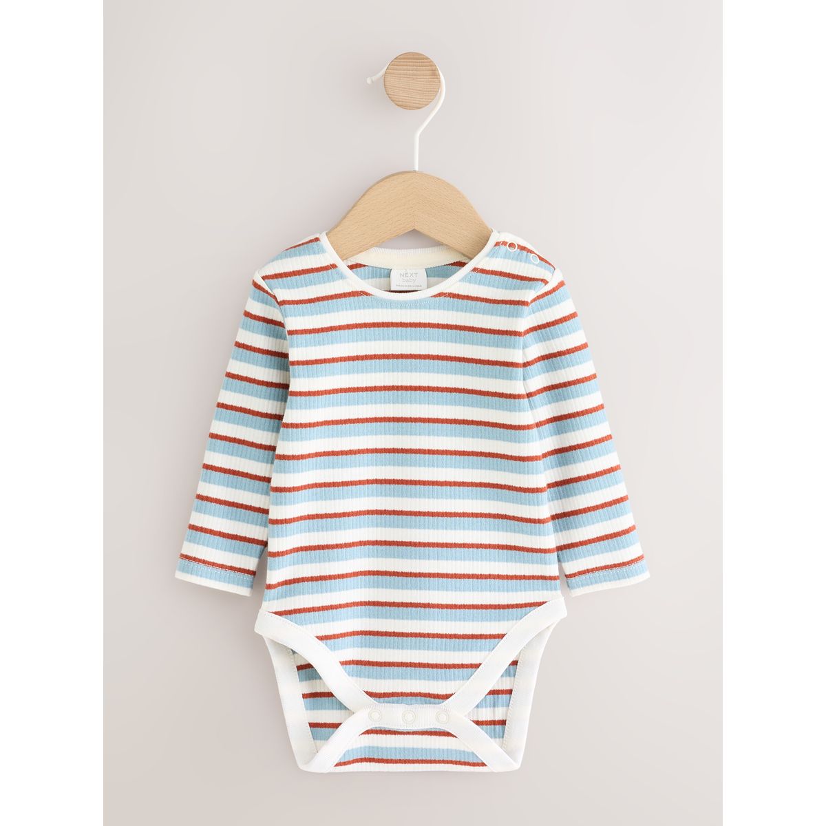 Body texturé et salopette en denim bébé club du lait bleu, NEXT