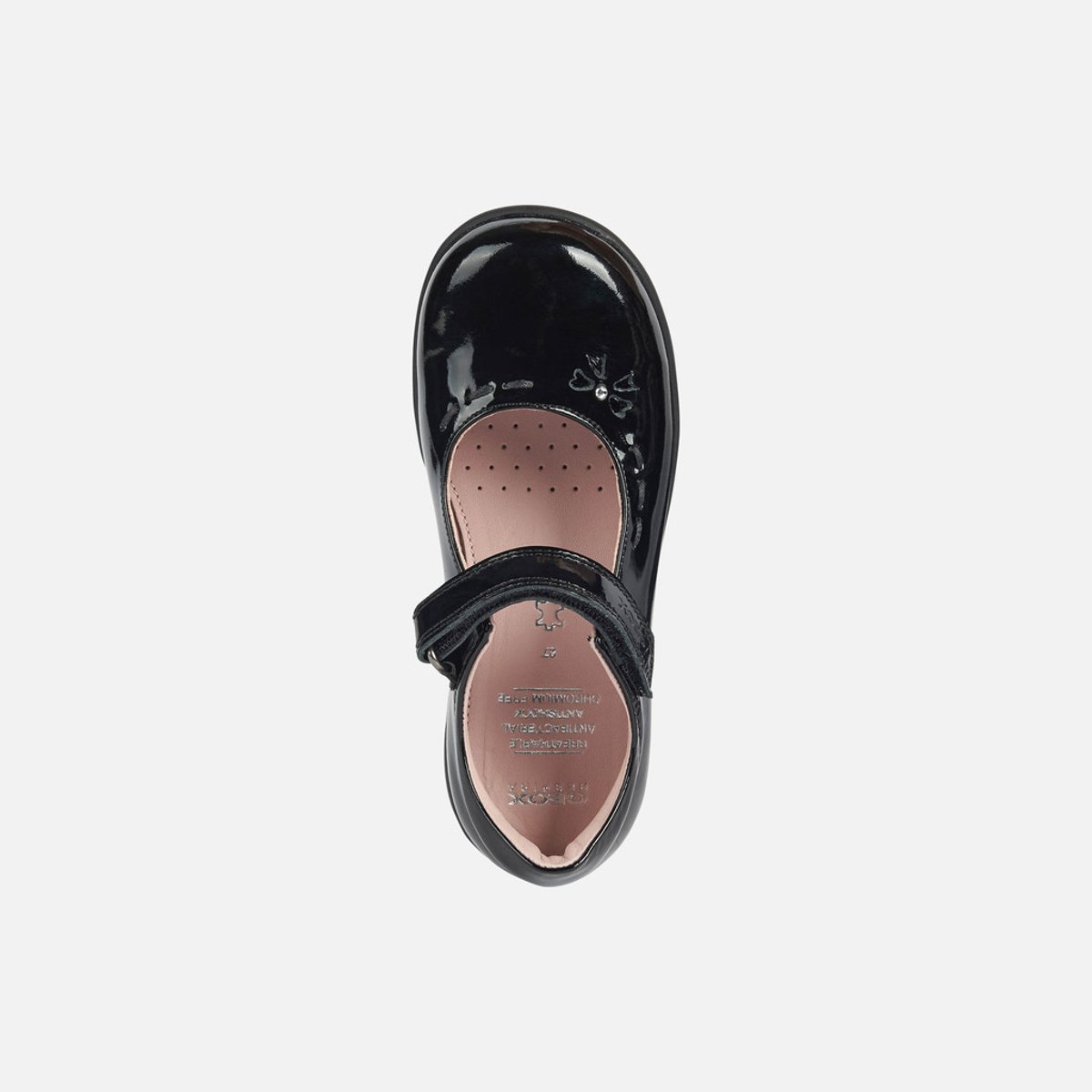Chaussures Pour Uniforme J NAIMARA noir, GEOX