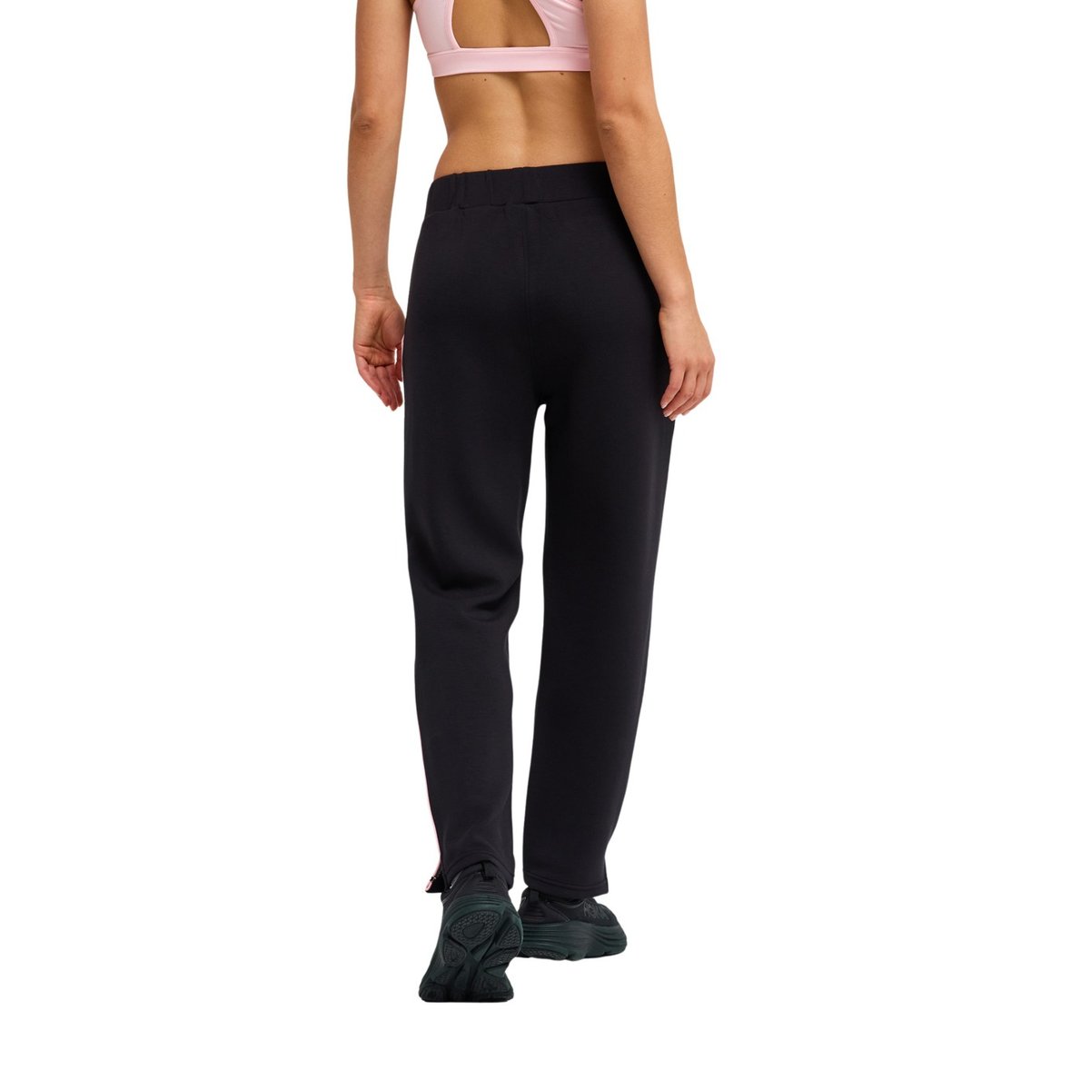 Pantalon de sport à jambes larges RISE & VIBE SWEET. noir anthracite, ROXY