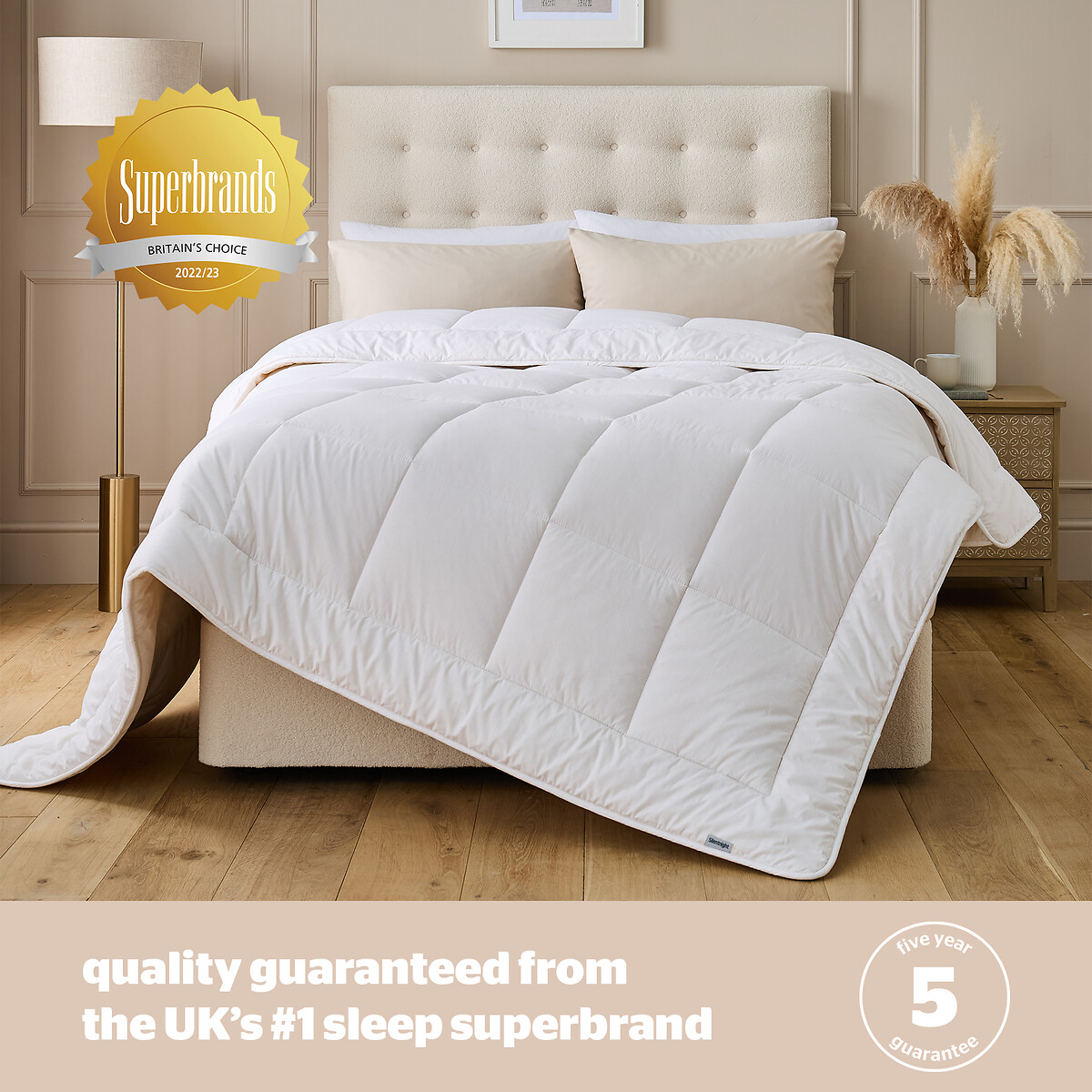 Natural Wool Heavyweight All Season Duvet white, SILENTNIGHT
