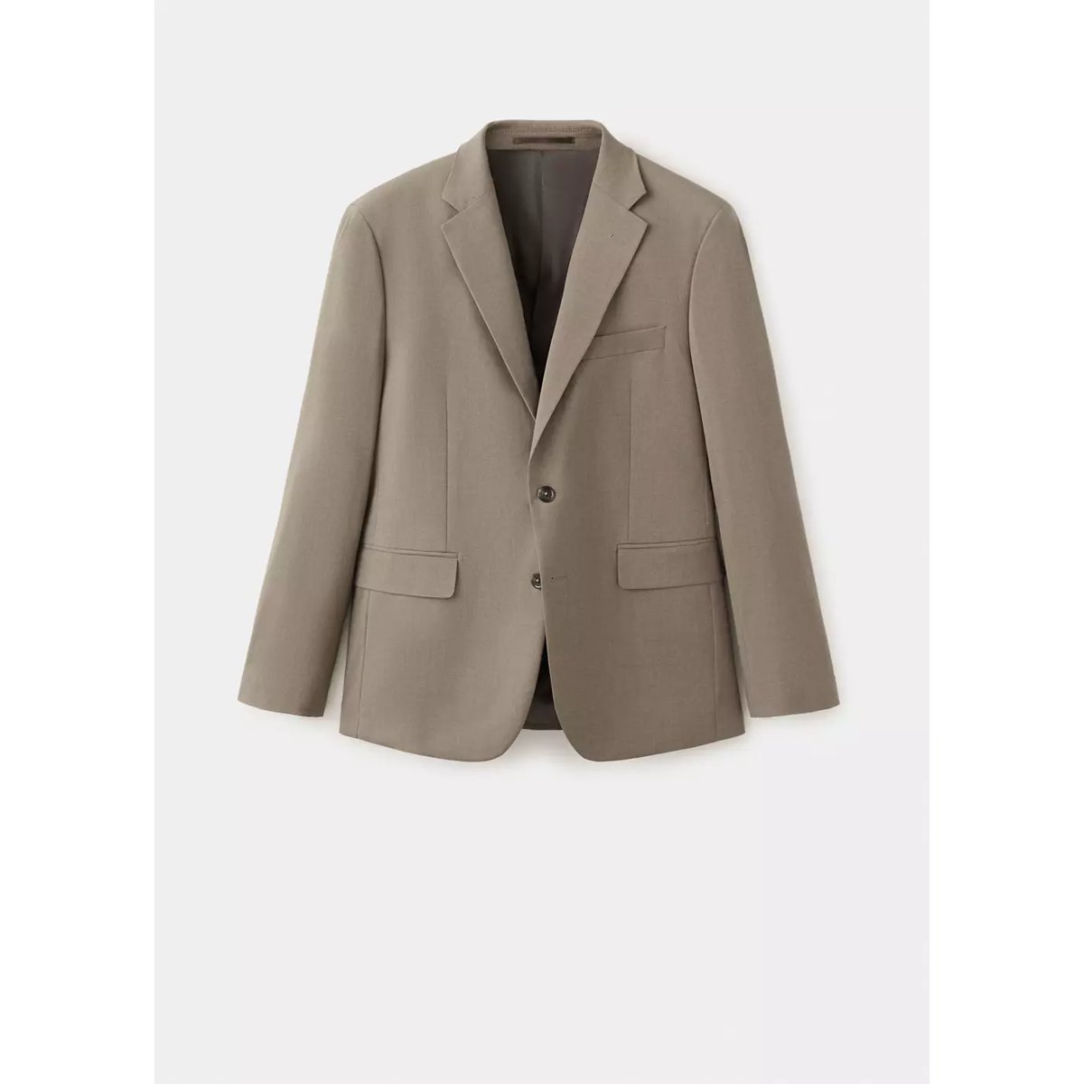 Veste costume Milán slim-fit marron moyen, MANGO MAN