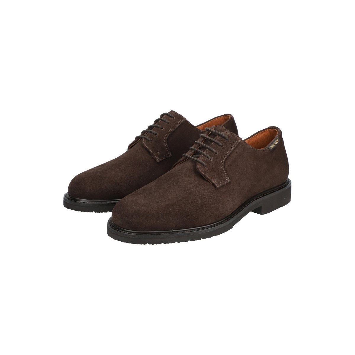 Derbies en cuir MANKO marron foncé 5141, MEPHISTO