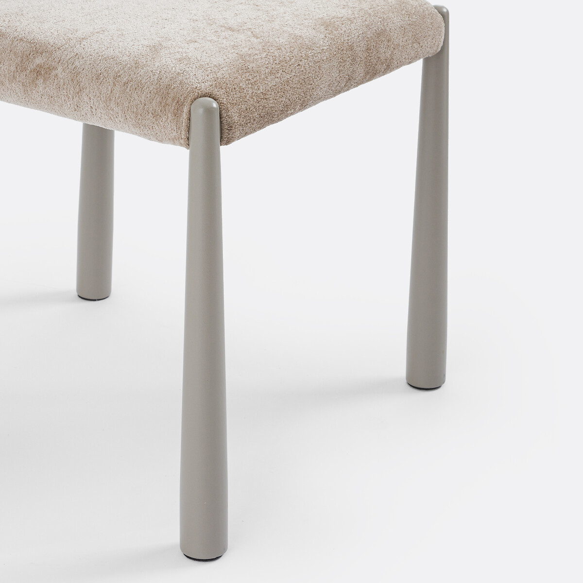 Lot de 2 chaises rembourrées, Delly taupe, LA REDOUTE INTERIEURS