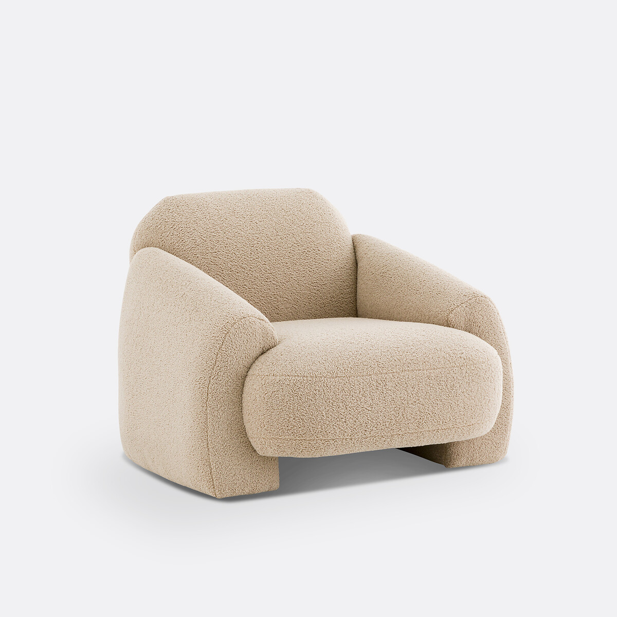 Badstof fauteuil, Machoa ecru, LA REDOUTE INTERIEURS