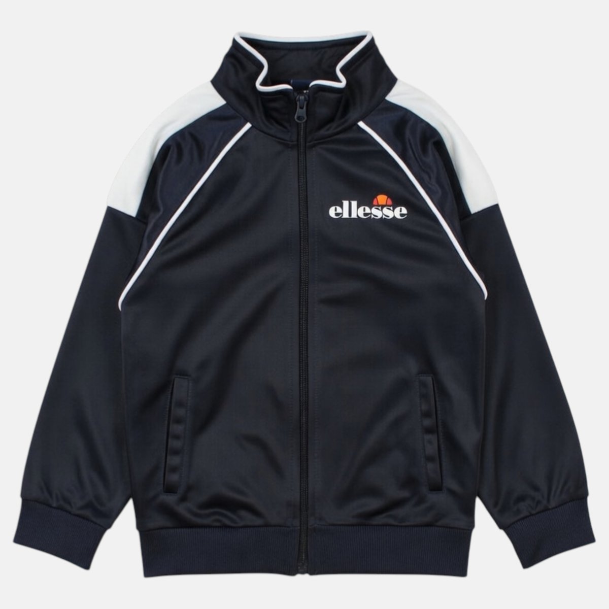 Ensemble veste zippée col montant et pantalon de jogging TRACK vert foncé, ELLESSE