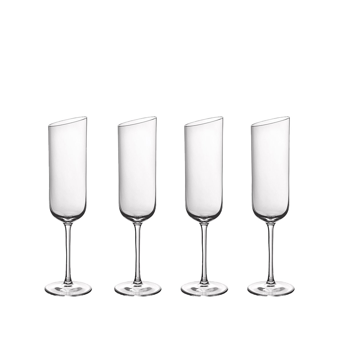 Flûte À Champagne, Set 4 Pcs NEWMOON transparent, VILLEROY & BOCH
