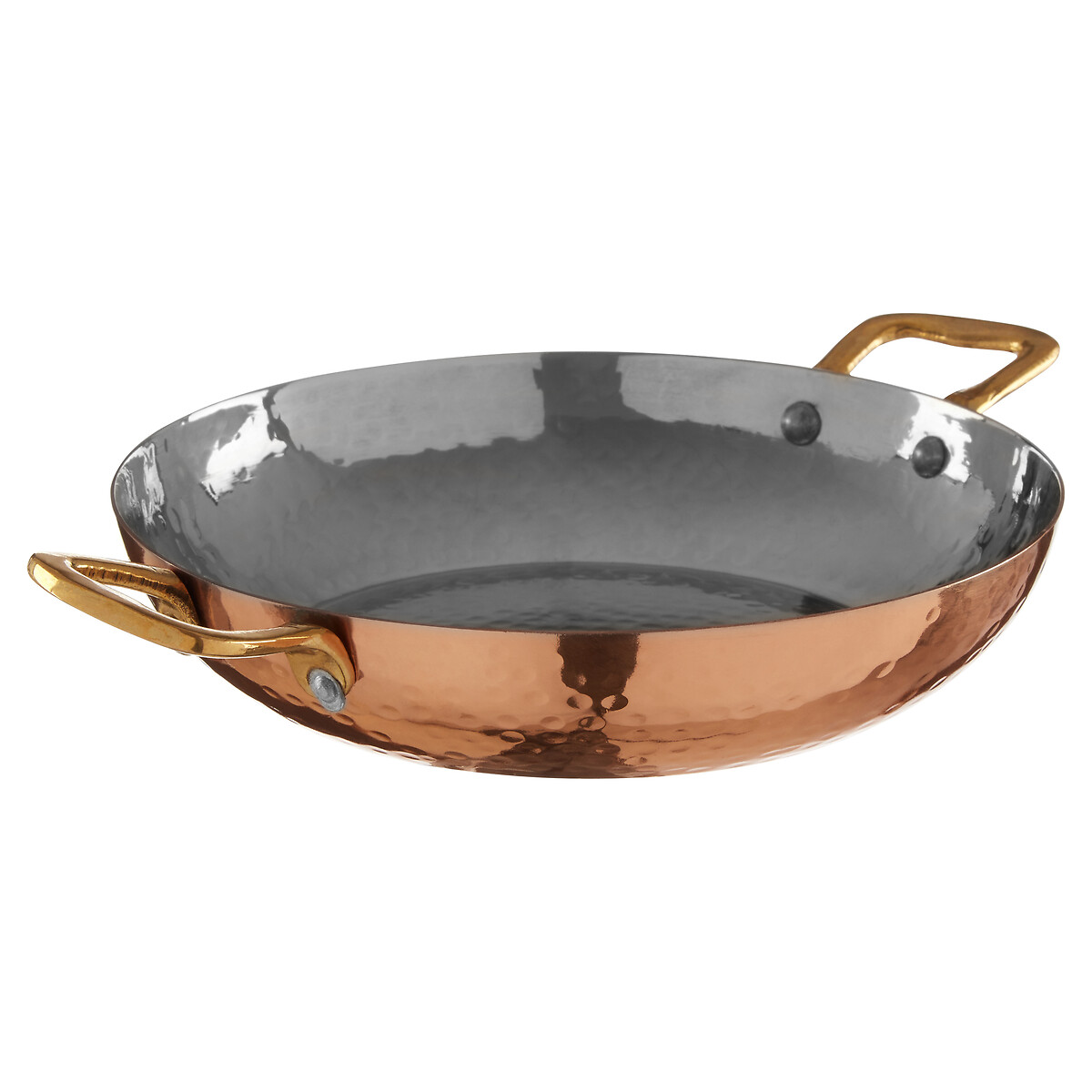 18cm Mini Hammered Copper Balti Dish copper, SO'HOME