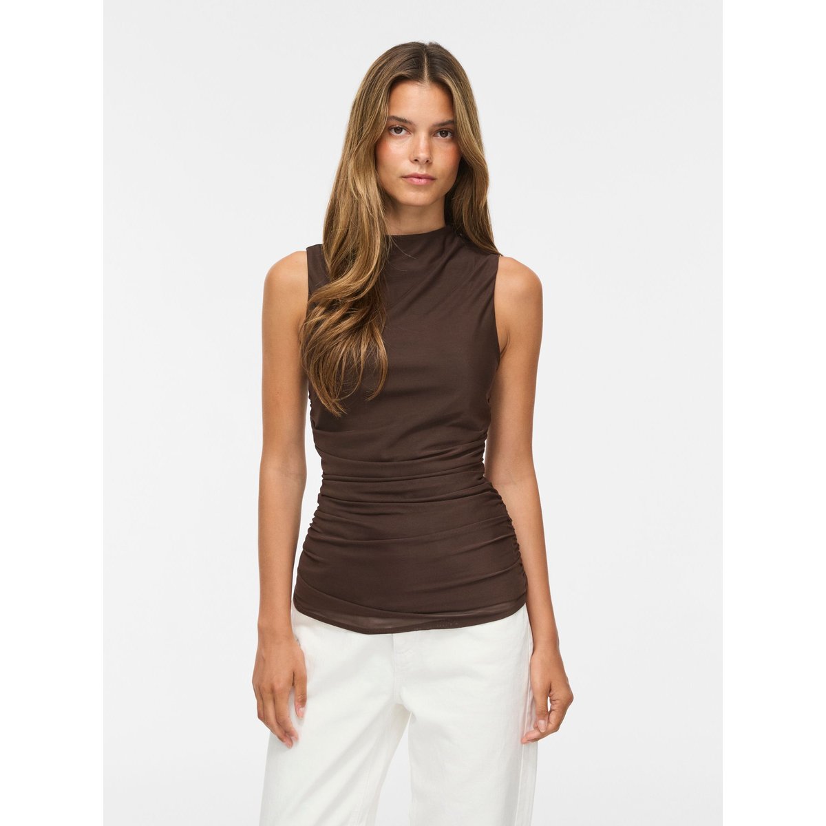 Top Sans Manches marron - coffee bean1, VILA