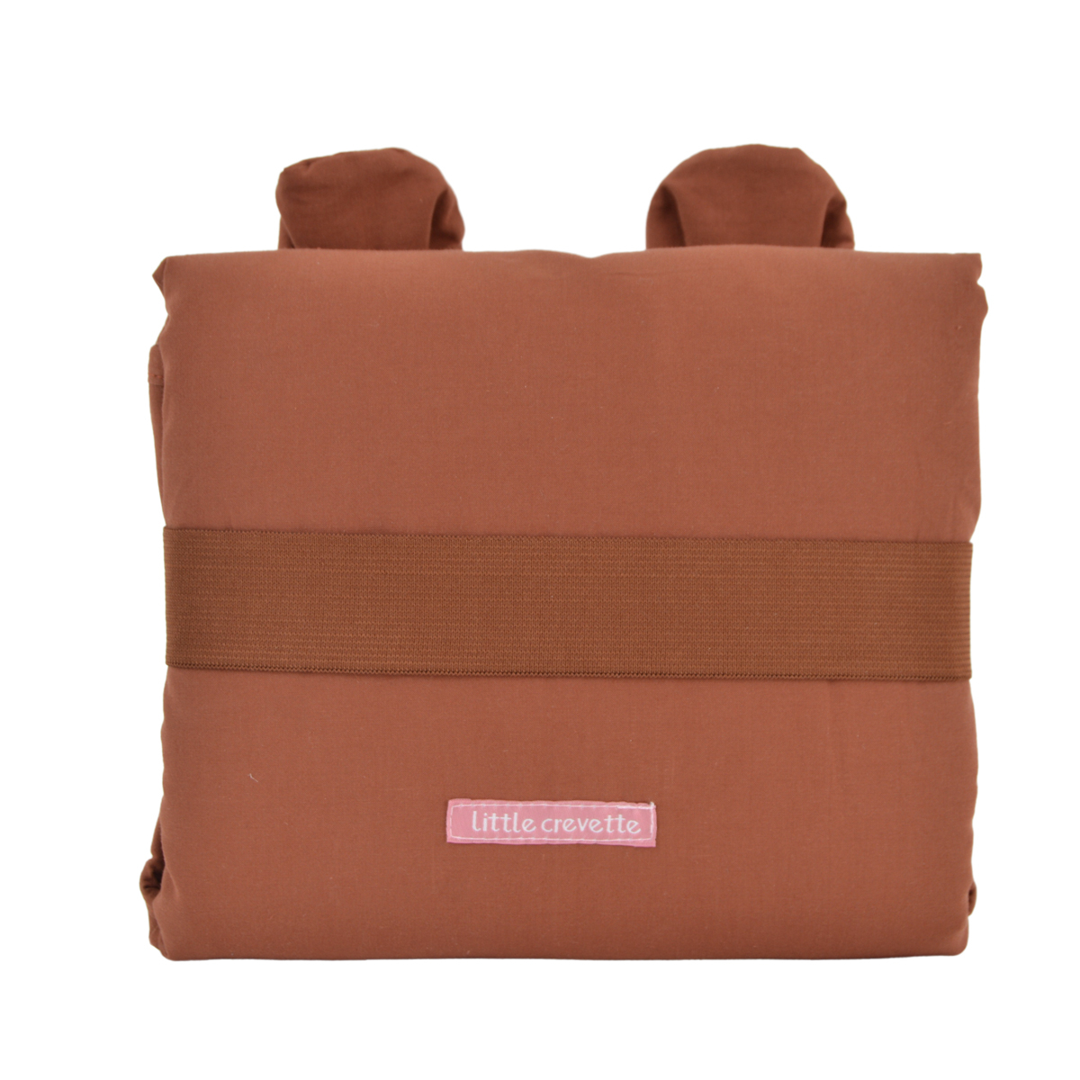 Tapis à langer de voyage coton bio OURSON tonka, LITTLE CREVETTE