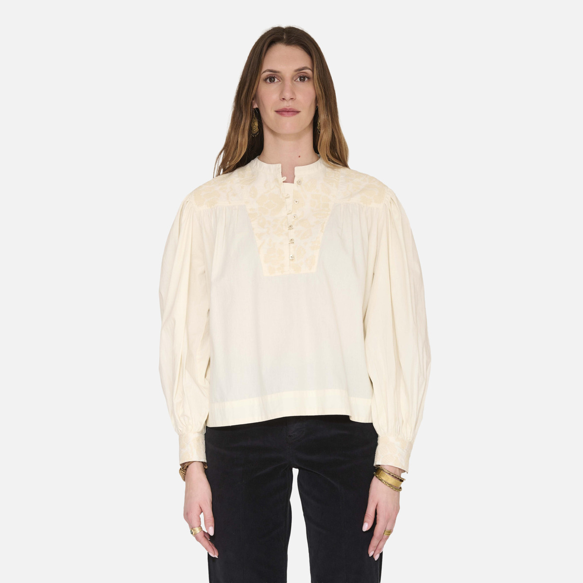 Blouse CAMPO natural, MKT STUDIO