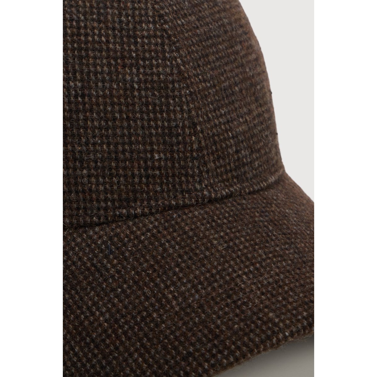 Casquette tweed avec doublure noir, BONOBO