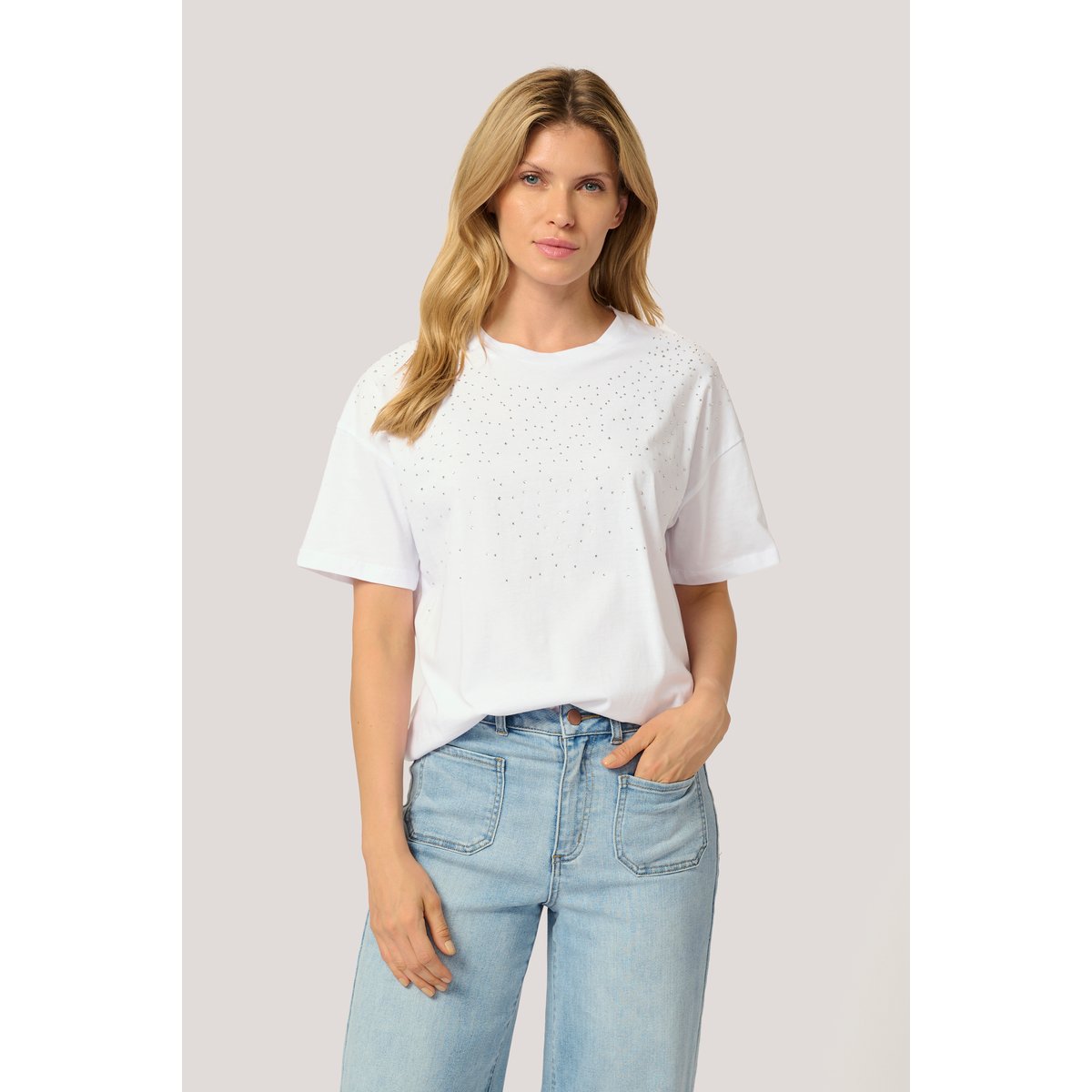 T-shirt blanc optical white, KAFFE